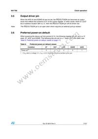 M41T80M6E Datasheet Page 17