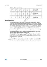 M41T81SMY6E Datasheet Page 19