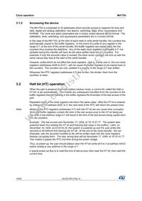 M41T93ZMY6E Datasheet Page 18