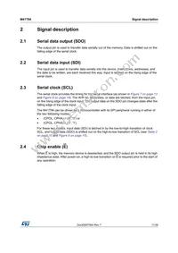 M41T94MQ6E Datasheet Page 11