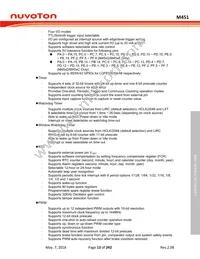 M453VG6AE Datasheet Page 13