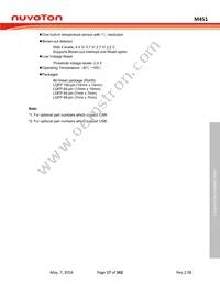 M453VG6AE Datasheet Page 17