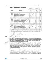 M48T129Y-70PM1 Datasheet Page 11
