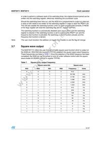 M48T201Y-70MH1E Datasheet Page 21