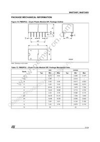 M48T248Y-70PM1 Datasheet Page 21