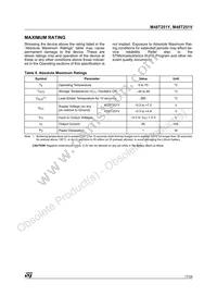 M48T251Y-70PM1 Datasheet Page 17