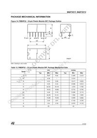 M48T251Y-70PM1 Datasheet Page 21