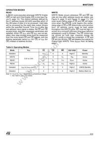 M48T254V-10ZA1 Datasheet Page 9