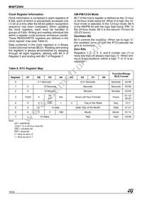 M48T254V-10ZA1 Datasheet Page 16