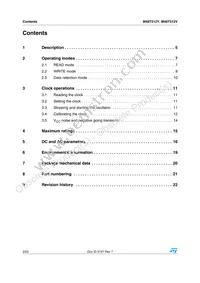 M48T512V-85PM1 Datasheet Page 2