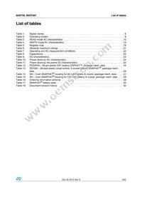 M48T58Y-70MH1E Datasheet Page 3