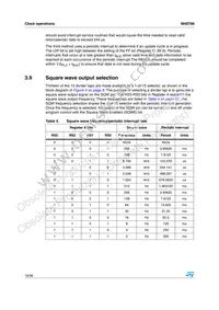M48T86MH1F Datasheet Page 18