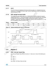 M48T86MH1F Datasheet Page 21