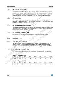 M48T86MH1F Datasheet Page 22