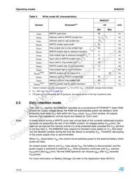 M48Z32V-35MT1E Datasheet Page 10