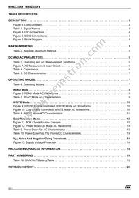 M48Z35AV-10MH6F Datasheet Page 2