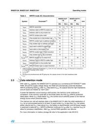 M48Z512AV-85PM1 Datasheet Page 11