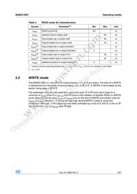 M48Z512BV-85PM1 Datasheet Page 9