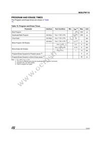 M50LPW116N1 Datasheet Page 23