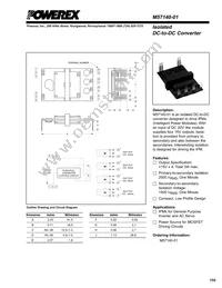 M57140-01 Datasheet Cover