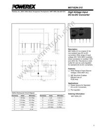 M57182N-315 Datasheet Cover