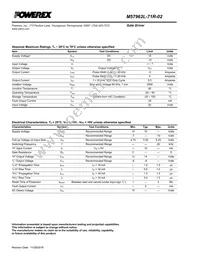 M57962L-71R-02 Datasheet Page 2