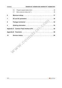 M58BW016FB7T3T TR Datasheet Page 4