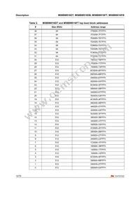 M58BW016FB7T3T TR Datasheet Page 12