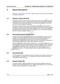 M58BW016FB7T3T TR Datasheet Page 14