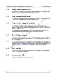 M58BW016FB7T3T TR Datasheet Page 17