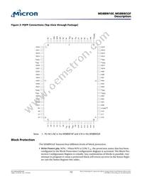 M58BW16FB5ZA3F Datasheet Page 12