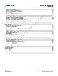 M58BW32FT4D150 Datasheet Page 4