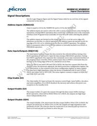 M58BW32FT4D150 Datasheet Page 22