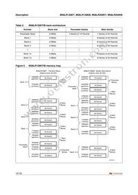 M58LR256KT70ZQ5E Datasheet Page 16