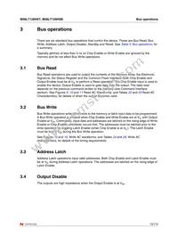 M58LT128HST8ZA6F TR Datasheet Page 15