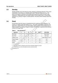 M58LT128HST8ZA6F TR Datasheet Page 16