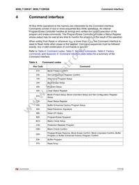 M58LT128KST8ZA6E Datasheet Page 17