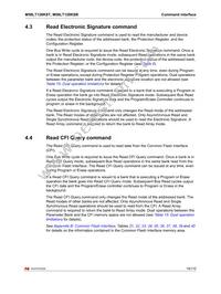 M58LT128KST8ZA6E Datasheet Page 19