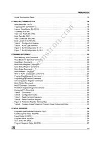 M58LW032C90ZA1 Datasheet Page 3