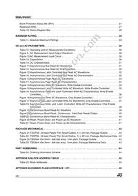 M58LW032C90ZA1 Datasheet Page 4