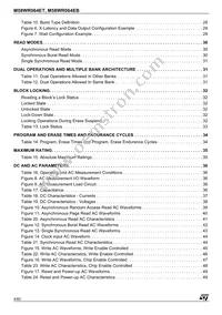 M58WR064ET70ZB6T Datasheet Page 4