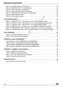 M59DR032EA10ZB6T Datasheet Page 4