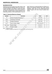 M59DR032EA10ZB6T Datasheet Page 20