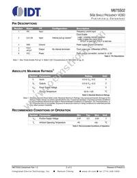 M675S02-ATT Datasheet Page 2