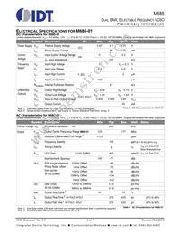 M685-02-AM-AQT Datasheet Page 3