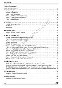 M68AW031AM70N6T Datasheet Page 2