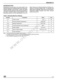 M68AW031AM70N6T Datasheet Page 7