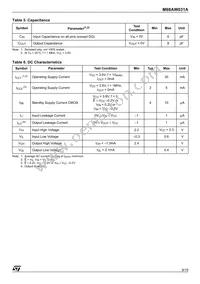 M68AW031AM70N6T Datasheet Page 9