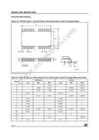 M68AW128ML70ZB6 Datasheet Page 16