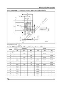 M68AW128ML70ZB6 Datasheet Page 17